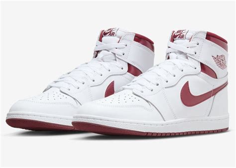 burgundy jordan 1 women's.